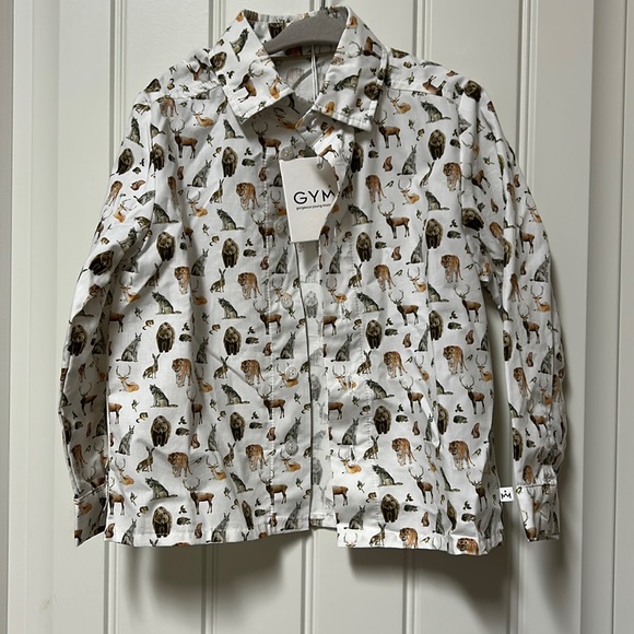 Wild animals button down - Picture 1 of 4